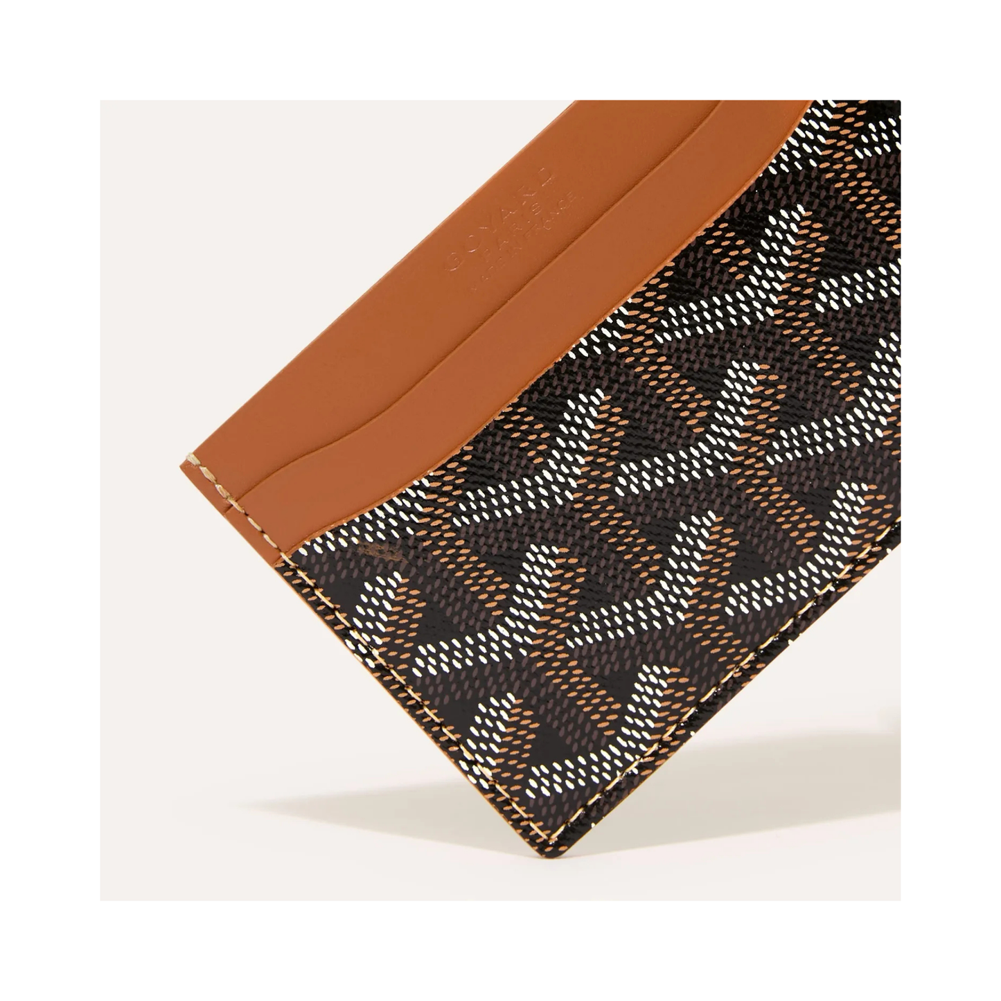 Goyard Saint-Sulpice Card Wallet Black & Tan