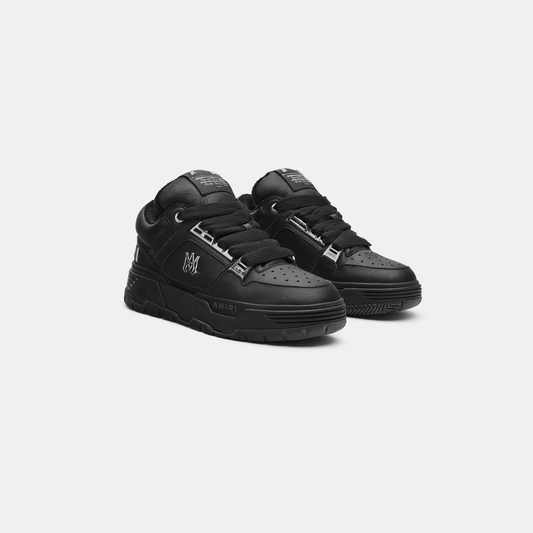 AMIRI MA-1 Leather Sneaker Black/Silver