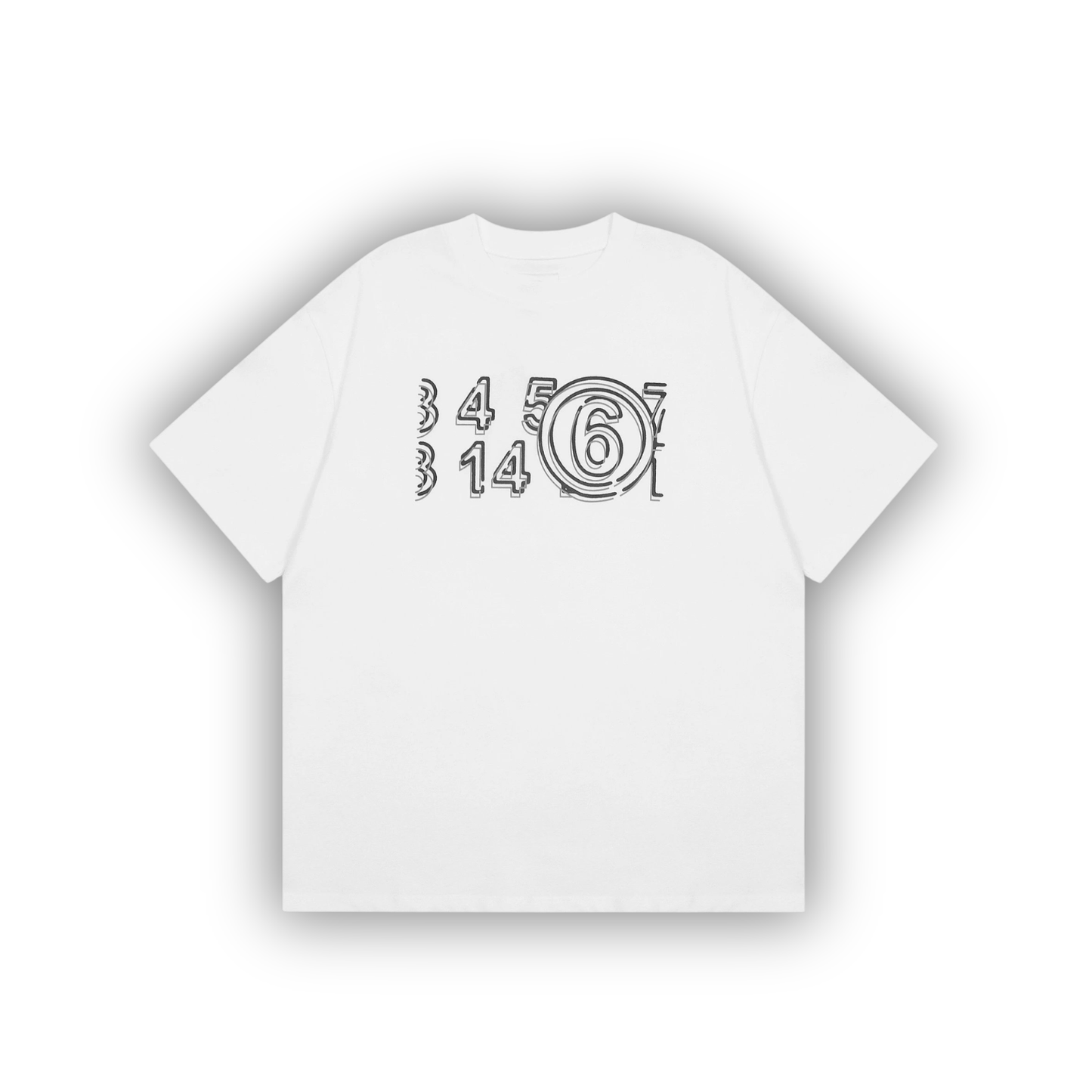 Maison Margiela MM6 Numeric Logo T-Shirt