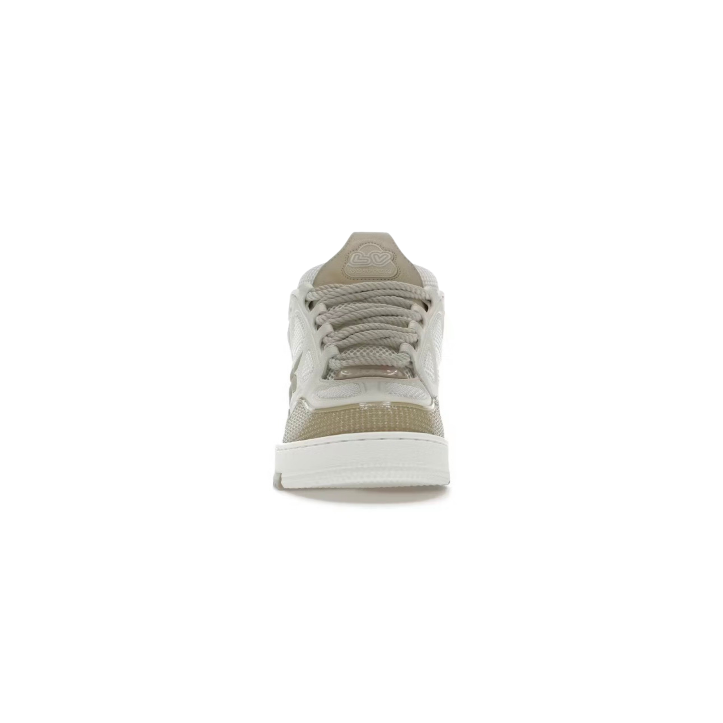 Louis Vuitton Skate Trainer Beige & White