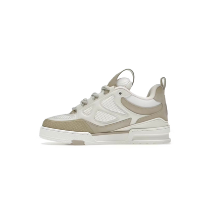 Louis Vuitton Skate Trainer Beige & White