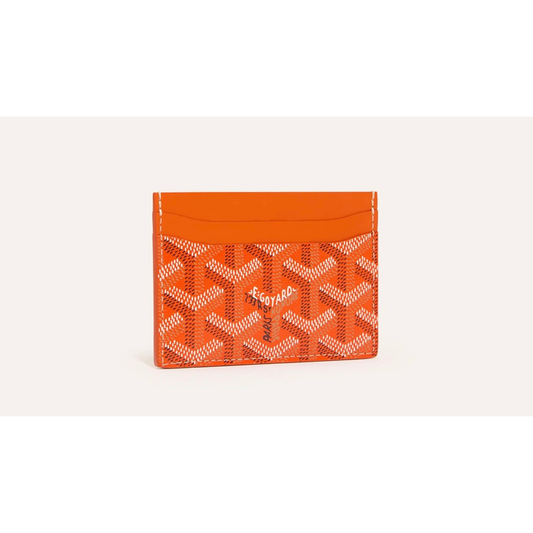 Goyard Saint-Sulpice Card Wallet Orange
