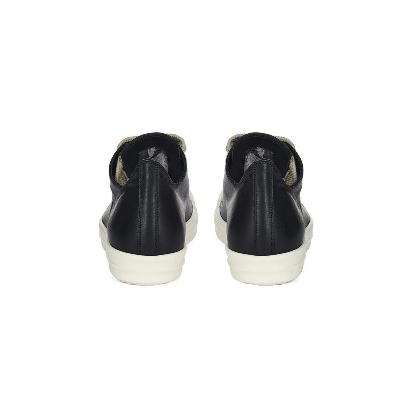 Rick Owens DRKSHDW Jumbo Lace Low Sneaker Black/Milk