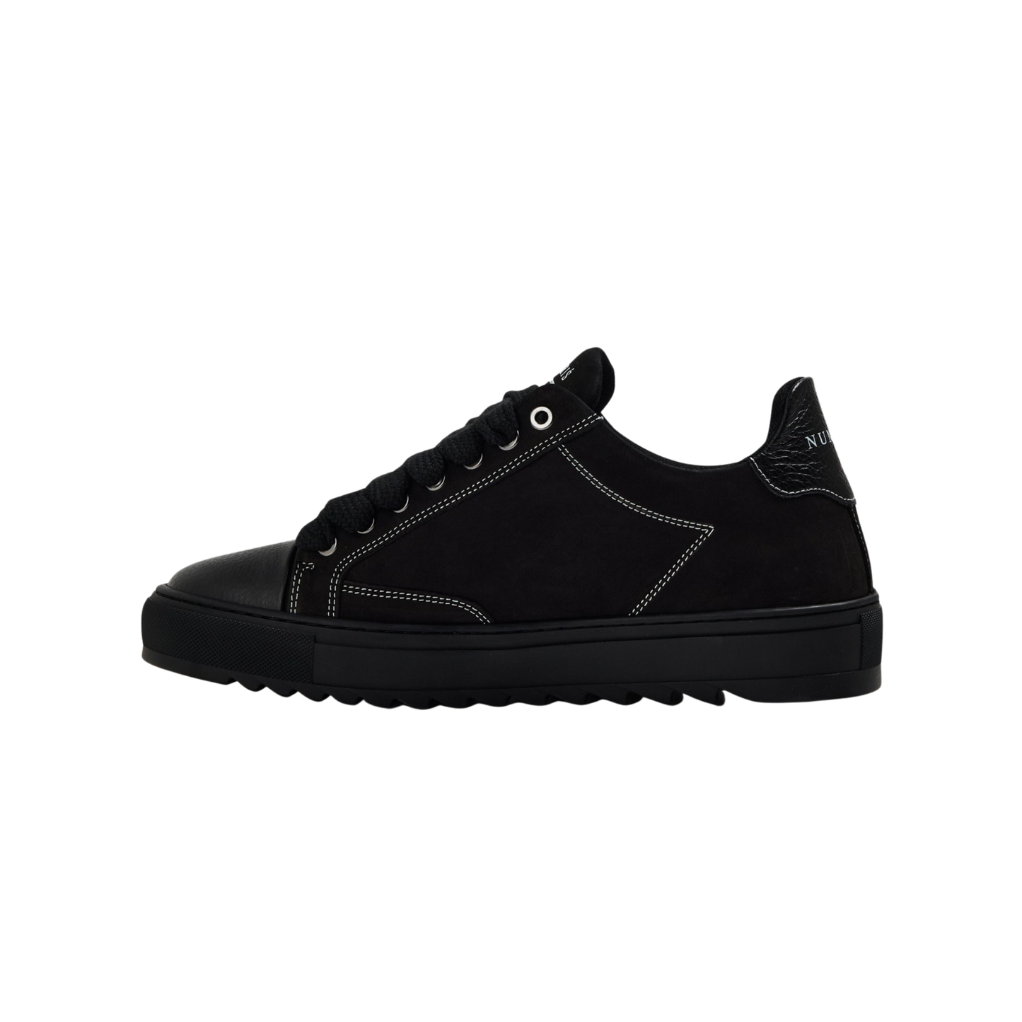 Numeris Triple Black Low-Top Sneakers