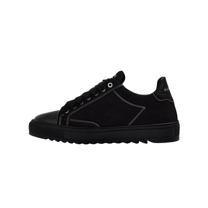 Numeris Triple Black Low-Top Sneakers