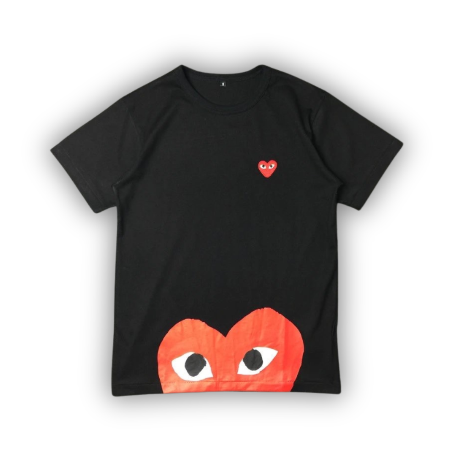 COMME des GARÇONS PLAY Hem Heart T-Shirt