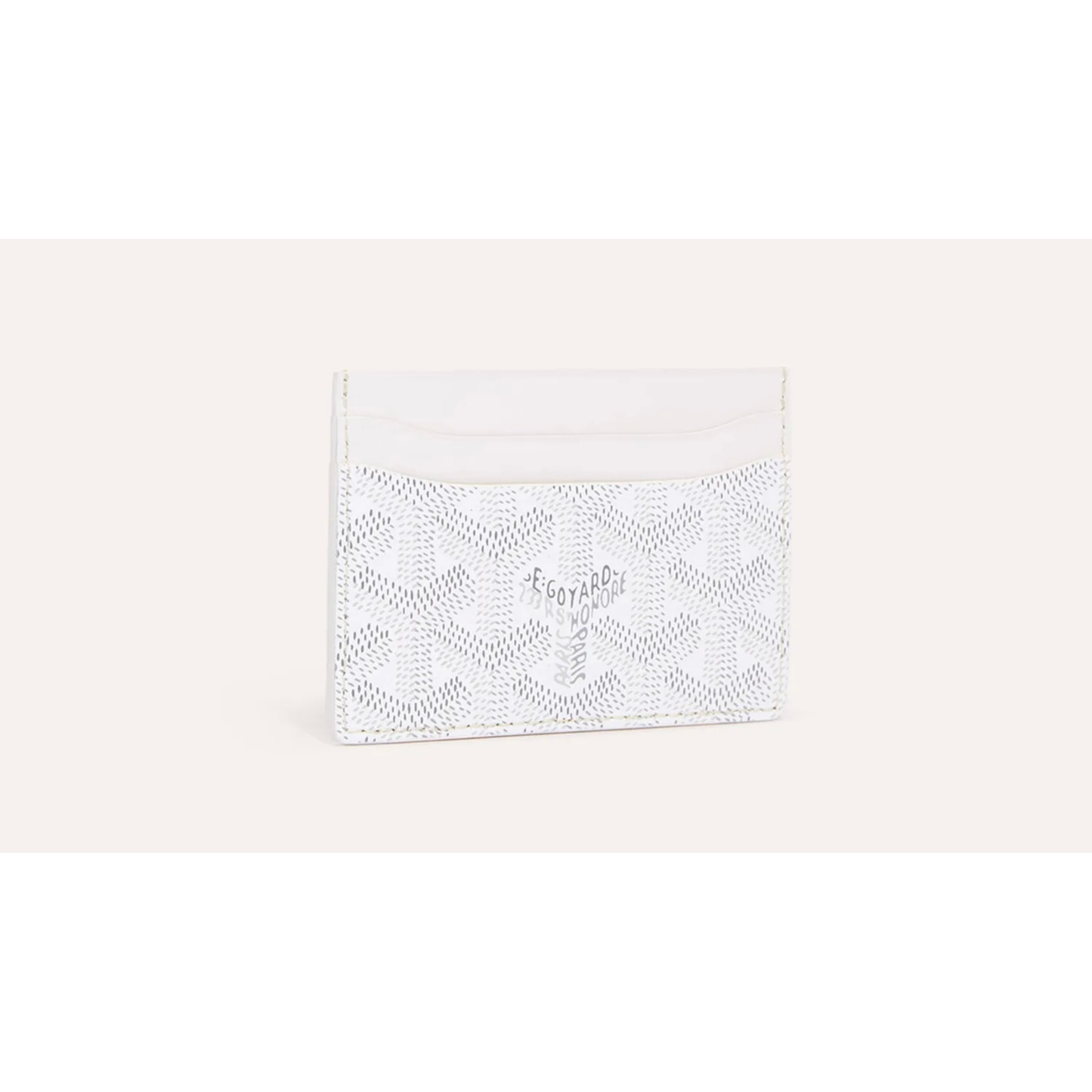 Goyard Saint Sulpice Card Holder cloud white