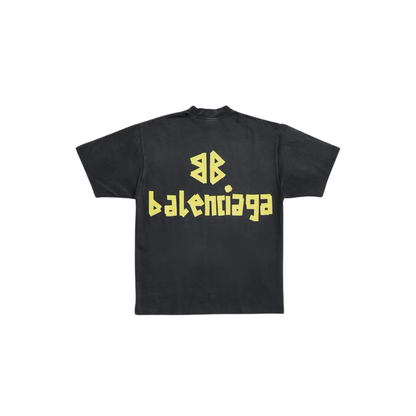 Balenciaga Metal Logo T-Shirt - Black