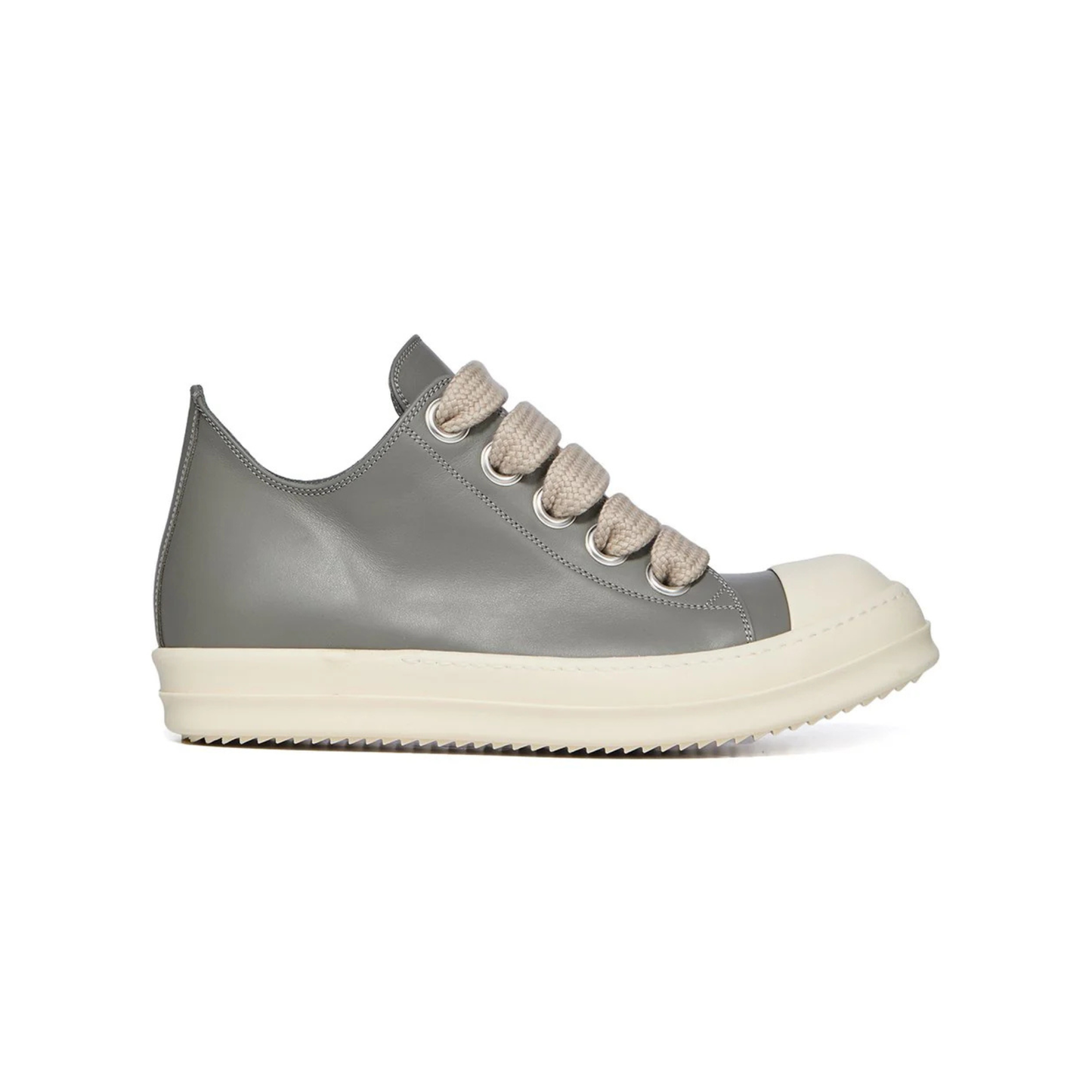 Rick Owens DRKSHDW Jumbo Lace Low Sneaker Dust/Milk