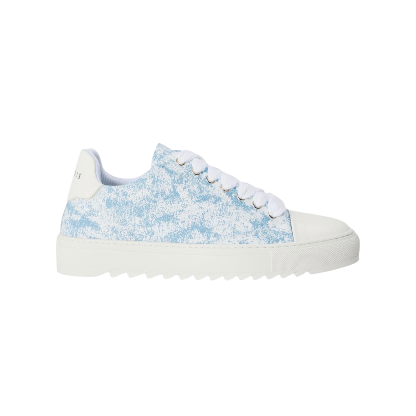 Numeris Digital Camo Low-Top Sneakers - Sky Blue/White