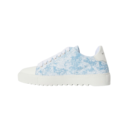 Numeris Digital Camo Low-Top Sneakers - Sky Blue/White