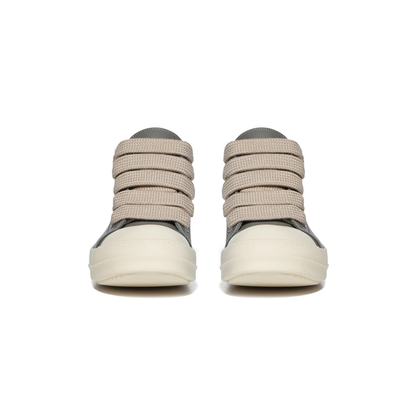 Rick Owens DRKSHDW Jumbo Lace Low Sneaker Dust/Milk