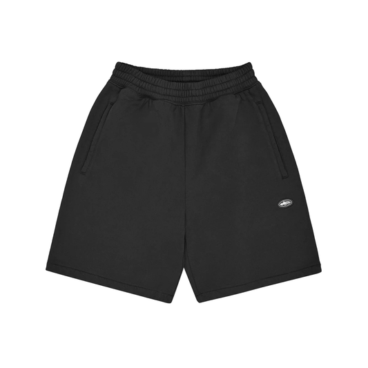 Corteiz Alcatraz Sweat Shorts Black