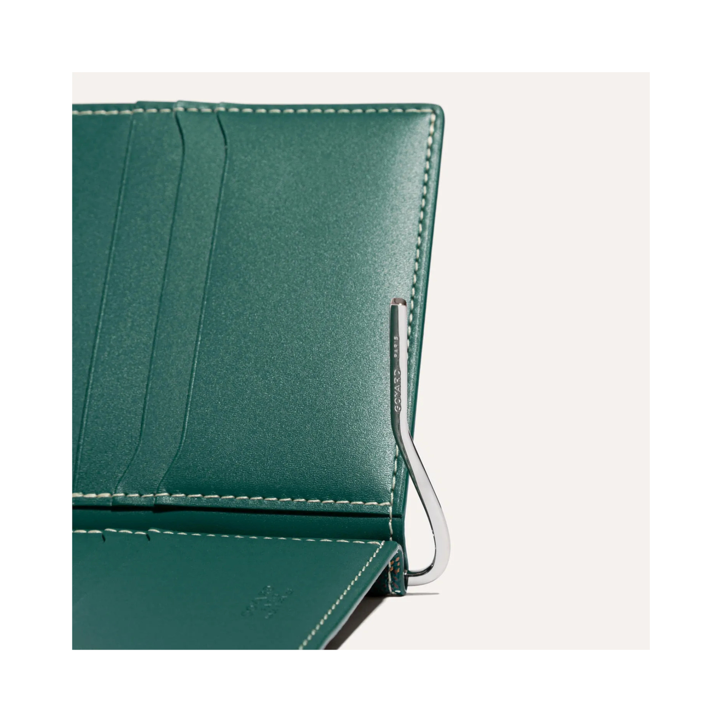 Goyard Saint-Florentin Money Clip Wallet Green