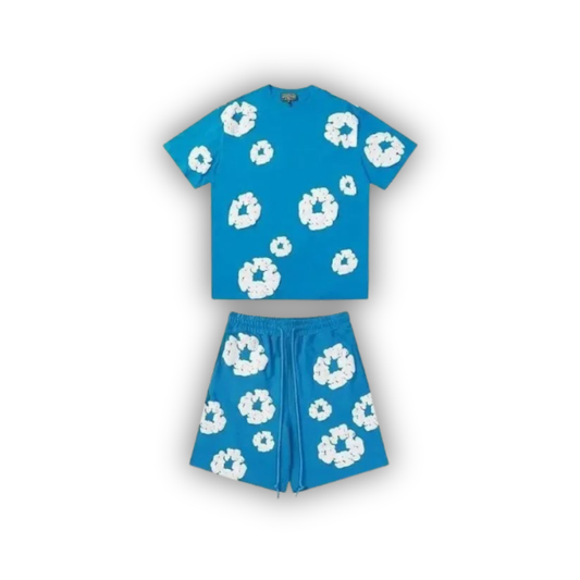 Denim Tears Cotton Wreath Set - Blue