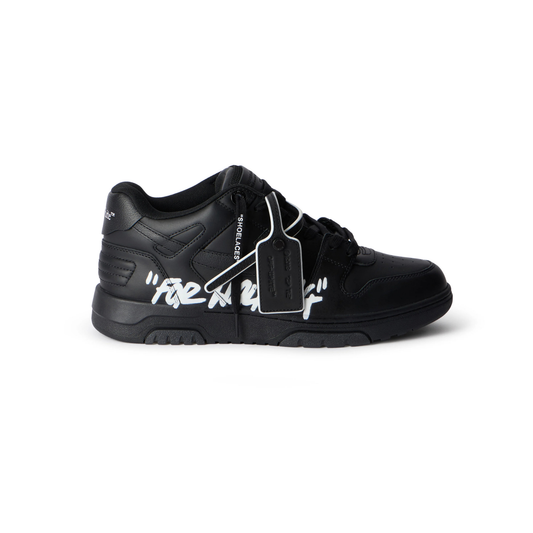 Off-White Out Of Office For Walking Sneaker Black/White