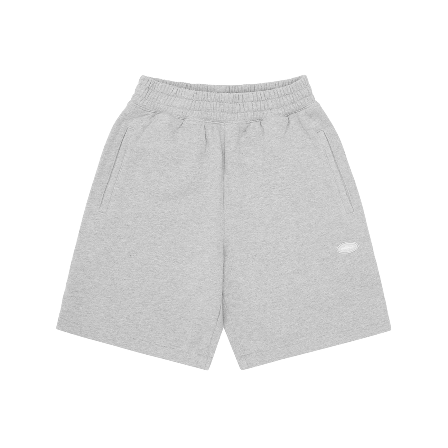 Corteiz Alcatraz Sweat Shorts Grey Melange Tonal