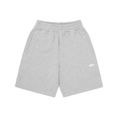 Corteiz Alcatraz Sweat Shorts Grey Melange Tonal