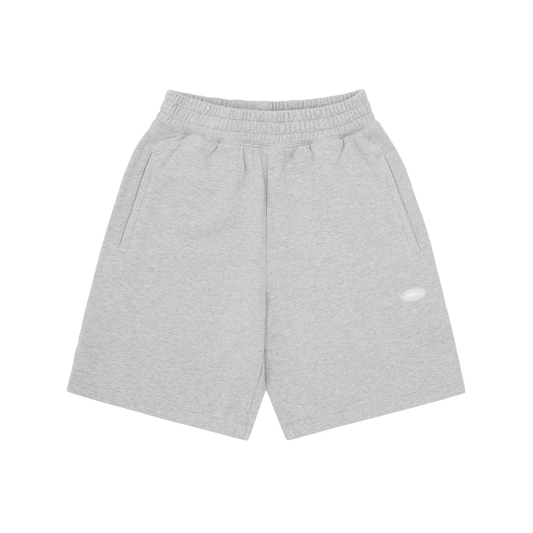 Corteiz Alcatraz Sweat Shorts Grey Melange Tonal