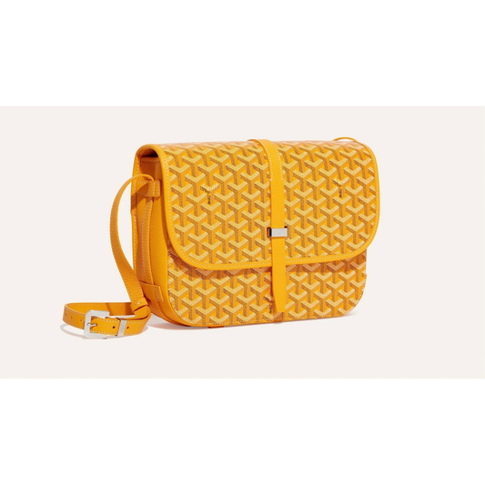 Goyard Belvedere yellow
