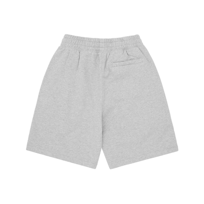 Corteiz Alcatraz Sweat Shorts Grey Melange Tonal
