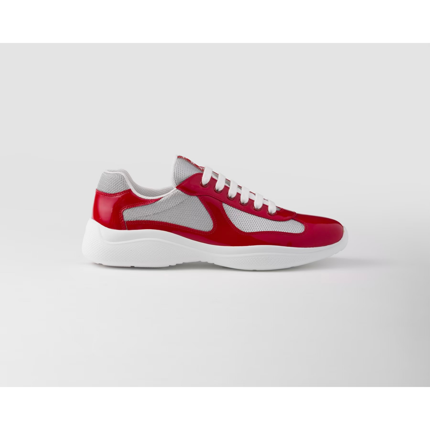 Prada Cup - Red/Grey Mesh & Patent