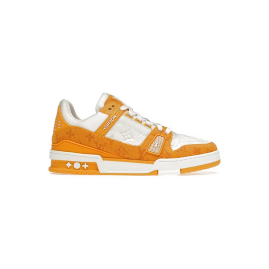 Louis Vuitton LV Trainer Yellow Denim