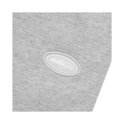 Corteiz Alcatraz Sweat Shorts Grey Melange Tonal