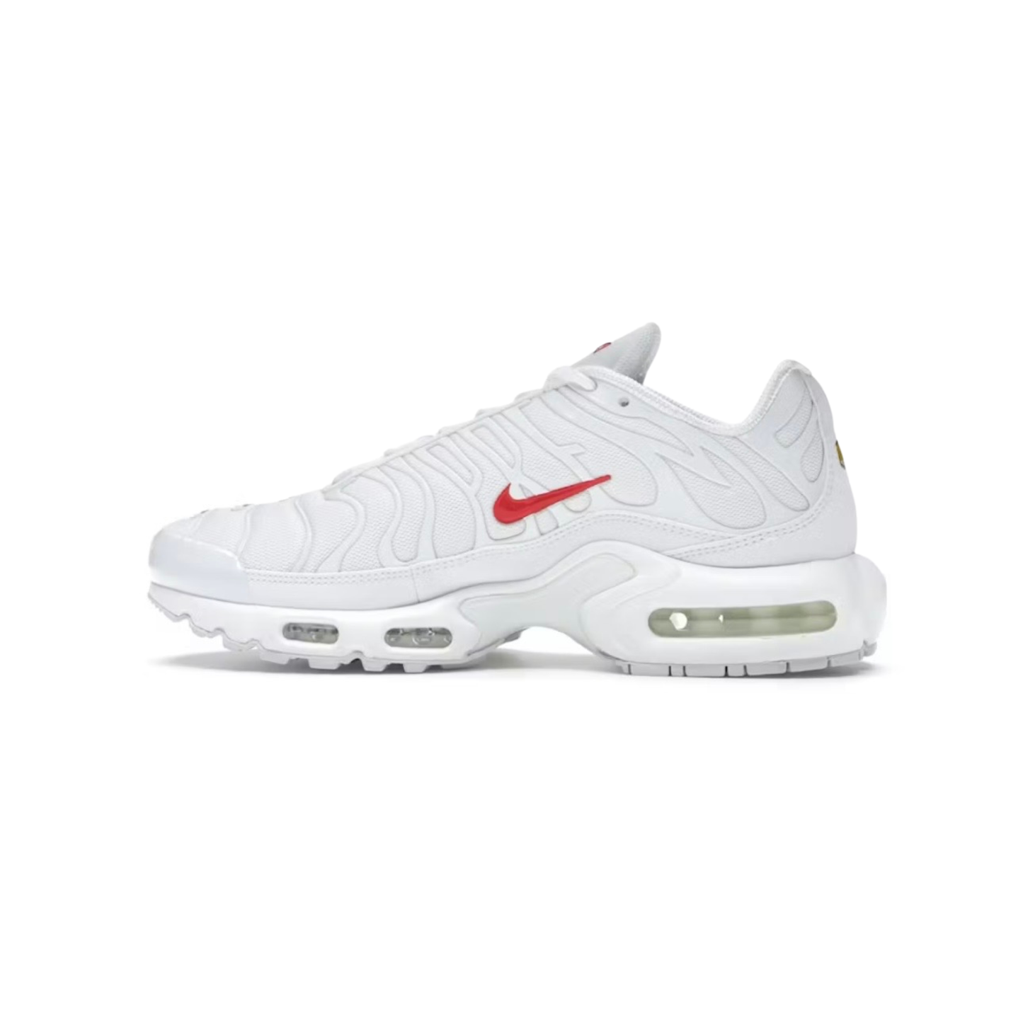 Nike Air Max Plus Supreme White/Speed Red