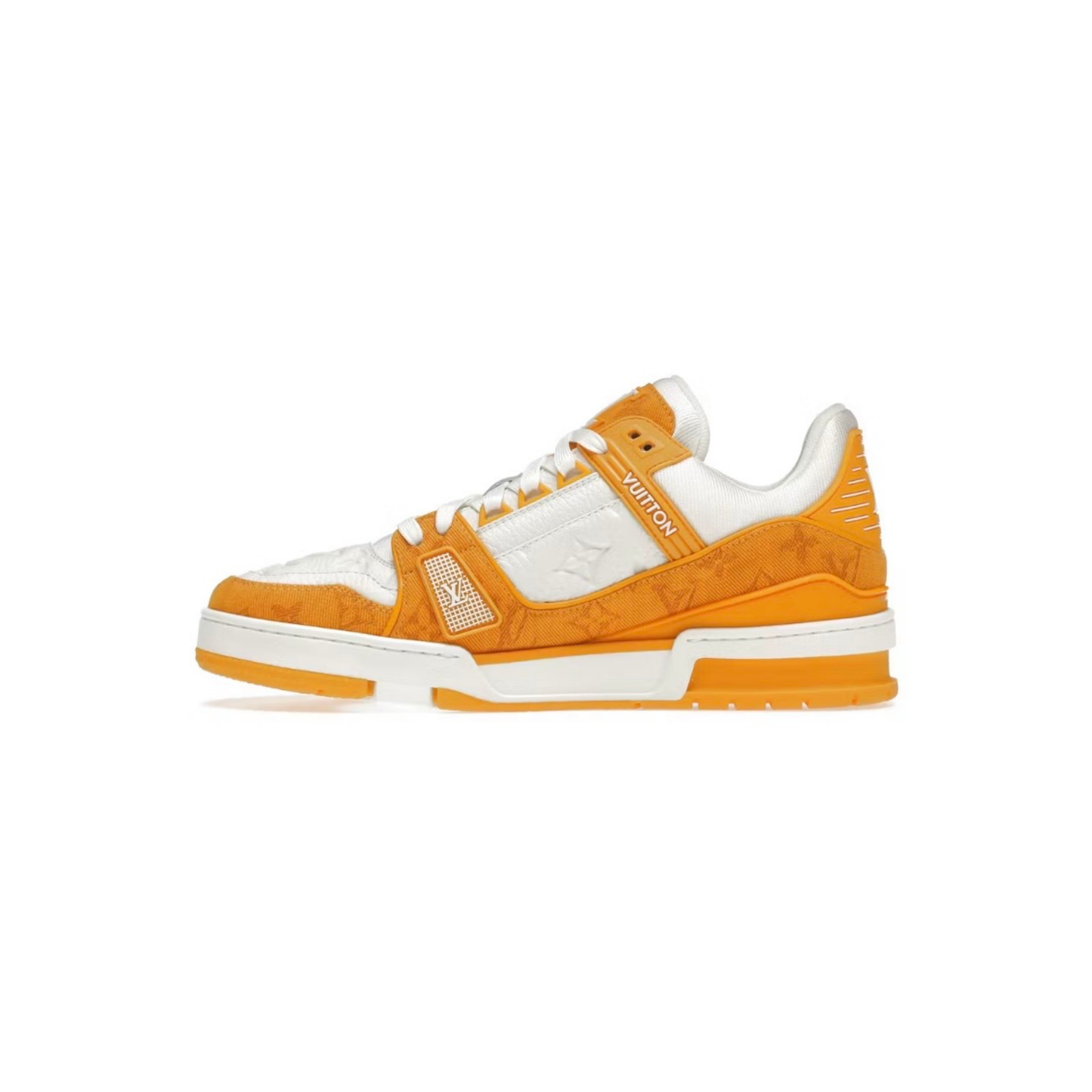Louis Vuitton LV Trainer Yellow Denim