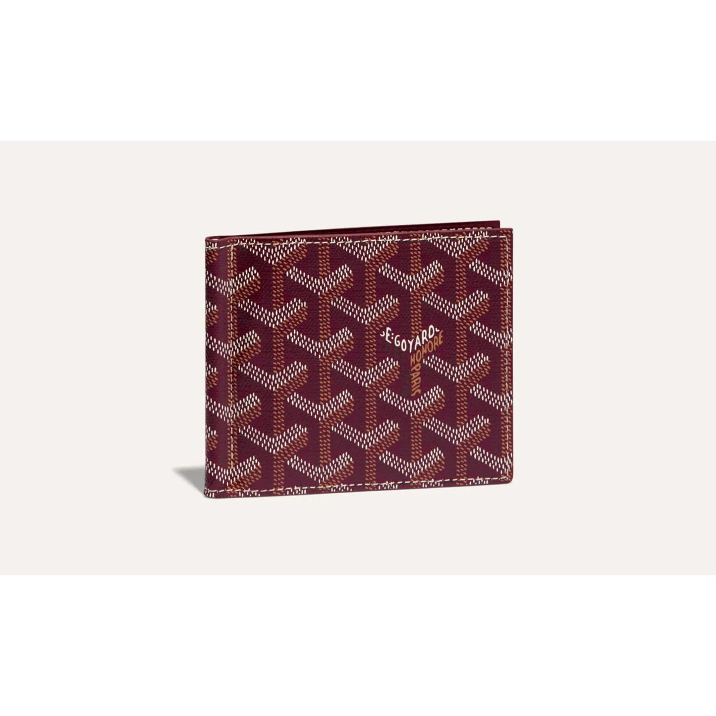 Goyard Saint-Florentin Money Clip Wallet Burgundy