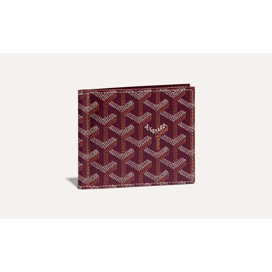 Goyard Saint-Florentin Money Clip Wallet Burgundy