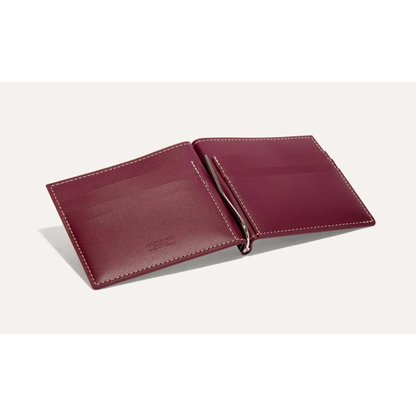 Goyard Saint-Florentin Money Clip Wallet Burgundy