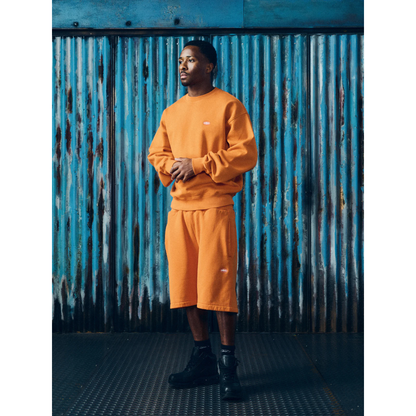 Corteiz Alcatraz Sweat Shorts Orange