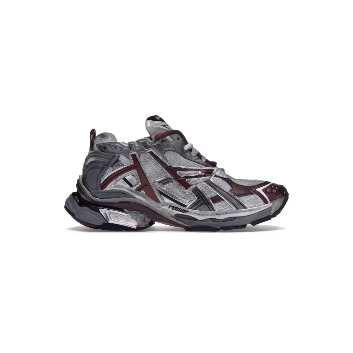 Balenciaga Runner Burgundy/Grey Edition