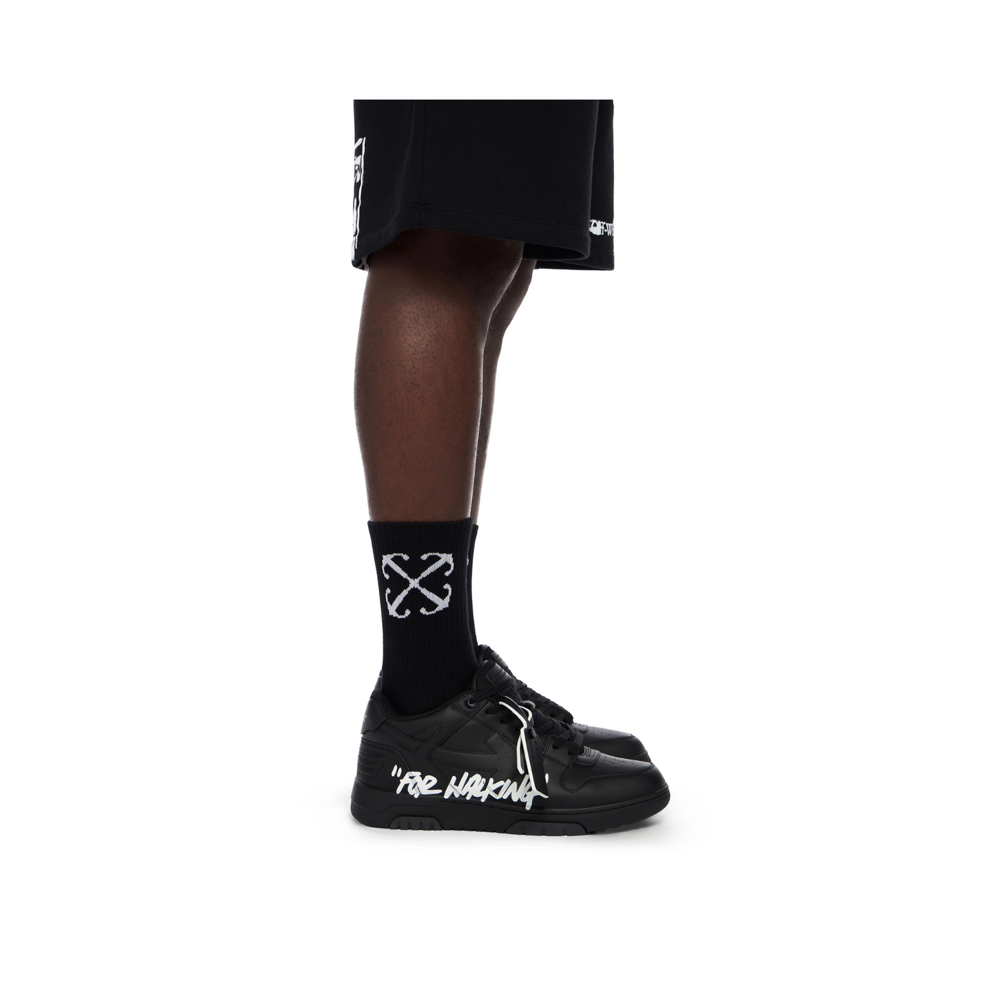 Off-White Out Of Office For Walking Sneaker Black/White