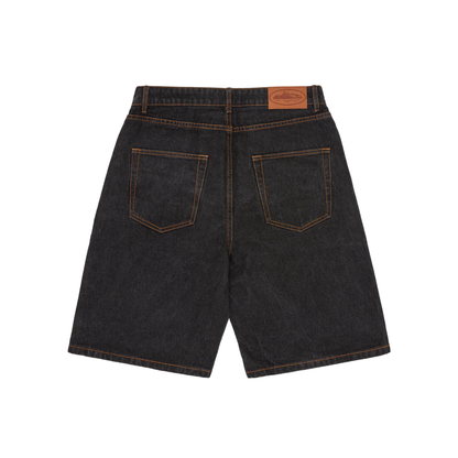 Corteiz Denim Jorts - Black Wash