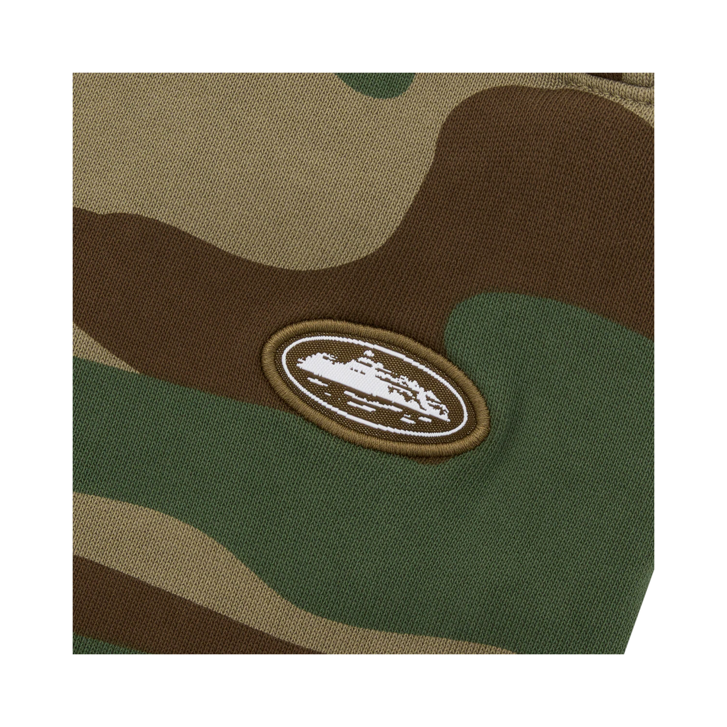 Corteiz Alcatraz Sweat Shorts Classic Camo