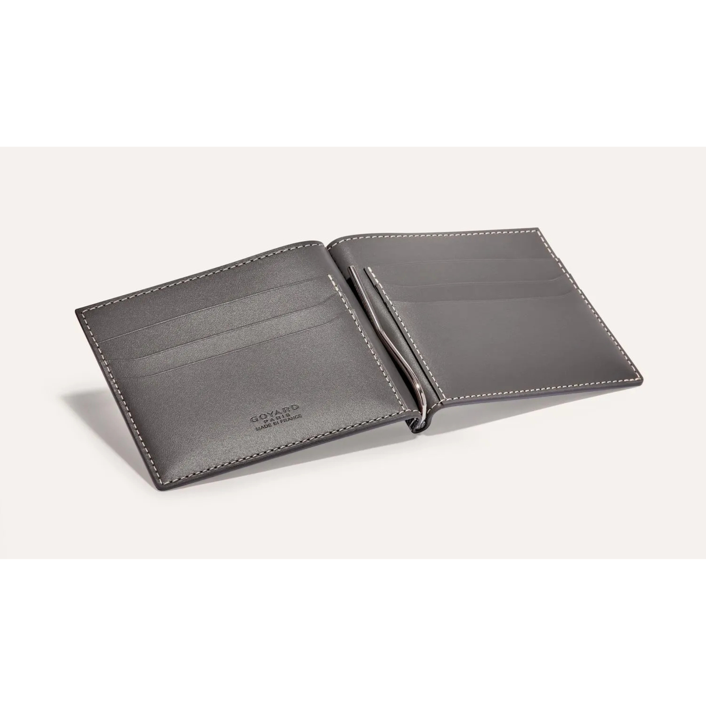 Goyard Saint-Florentin Money Clip Wallet Grey