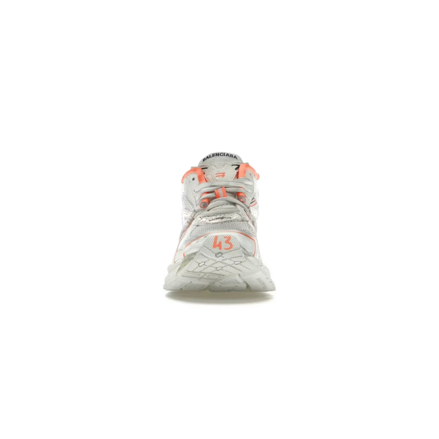 Balenciaga Runner White Silver Orange