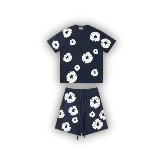 Denim Tears Cotton Wreath Set - Navy