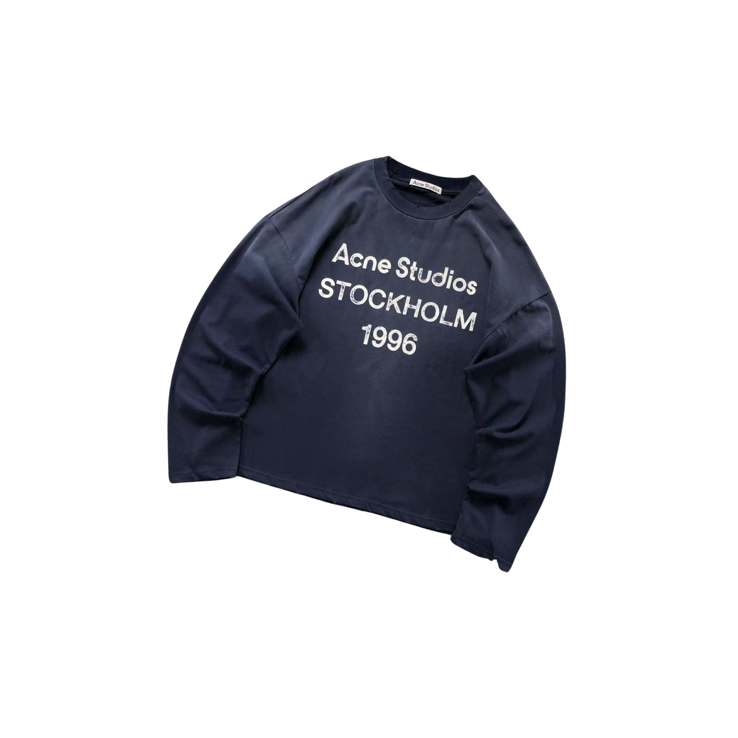 Acne Studios "1996" Long Sleeve - Navy
