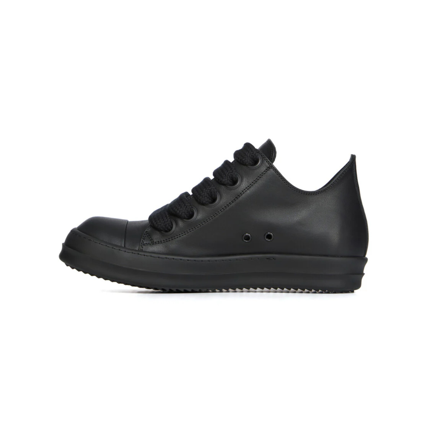 Rick Owens DRKSHDW Jumbo Lace Low Sneaker All Black