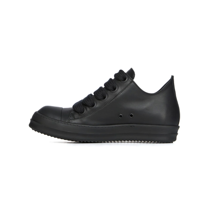 Rick Owens DRKSHDW Jumbo Lace Low Sneaker All Black