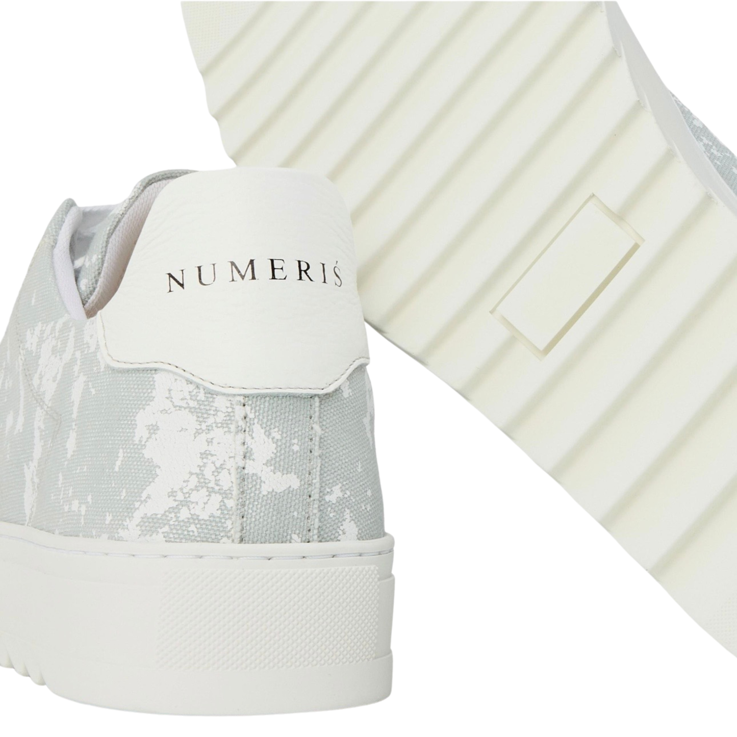 Numeris Digital Camo Low-Top Sneakers - Grey/White
