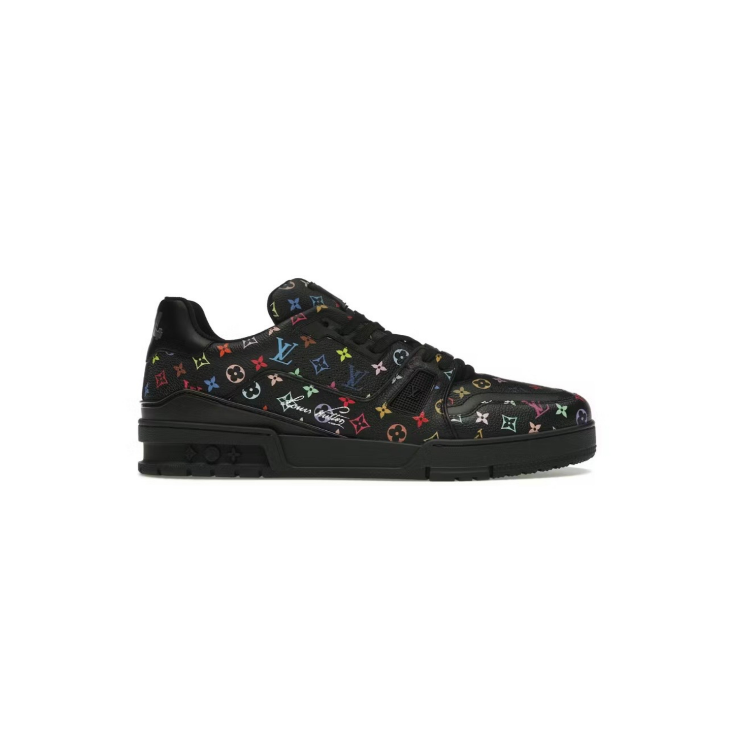 Louis Vuitton LV Trainer Black Multicolor Monogram