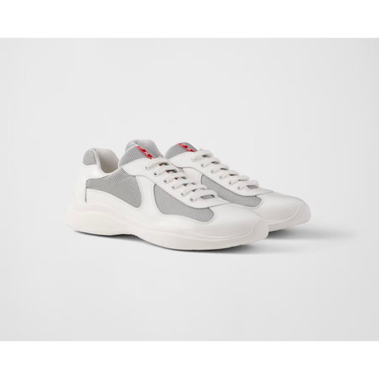 Prada Cup - Light Grey & White Mesh