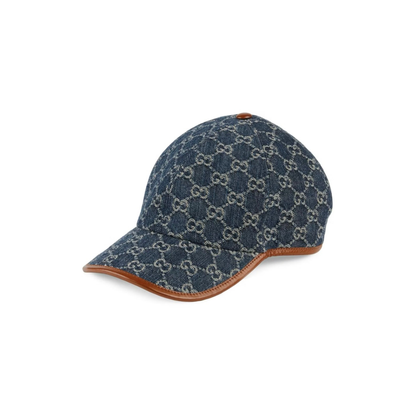 Gucci GG Denim Baseball Hat