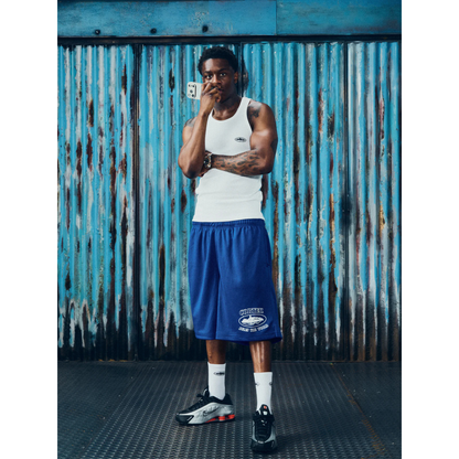 Corteiz Alcatraz Mesh Shorts Royal Blue