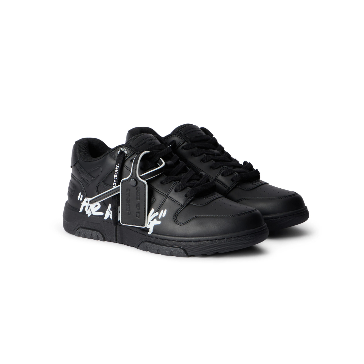 Off-White Out Of Office For Walking Sneaker Black/White